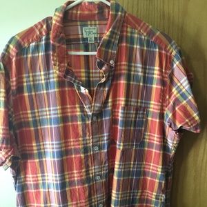 MENS Retro 90s Button Down Shirt